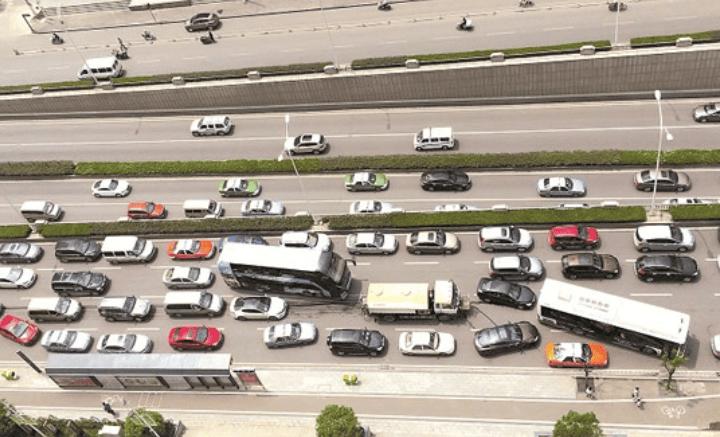 无人机车祸巡查